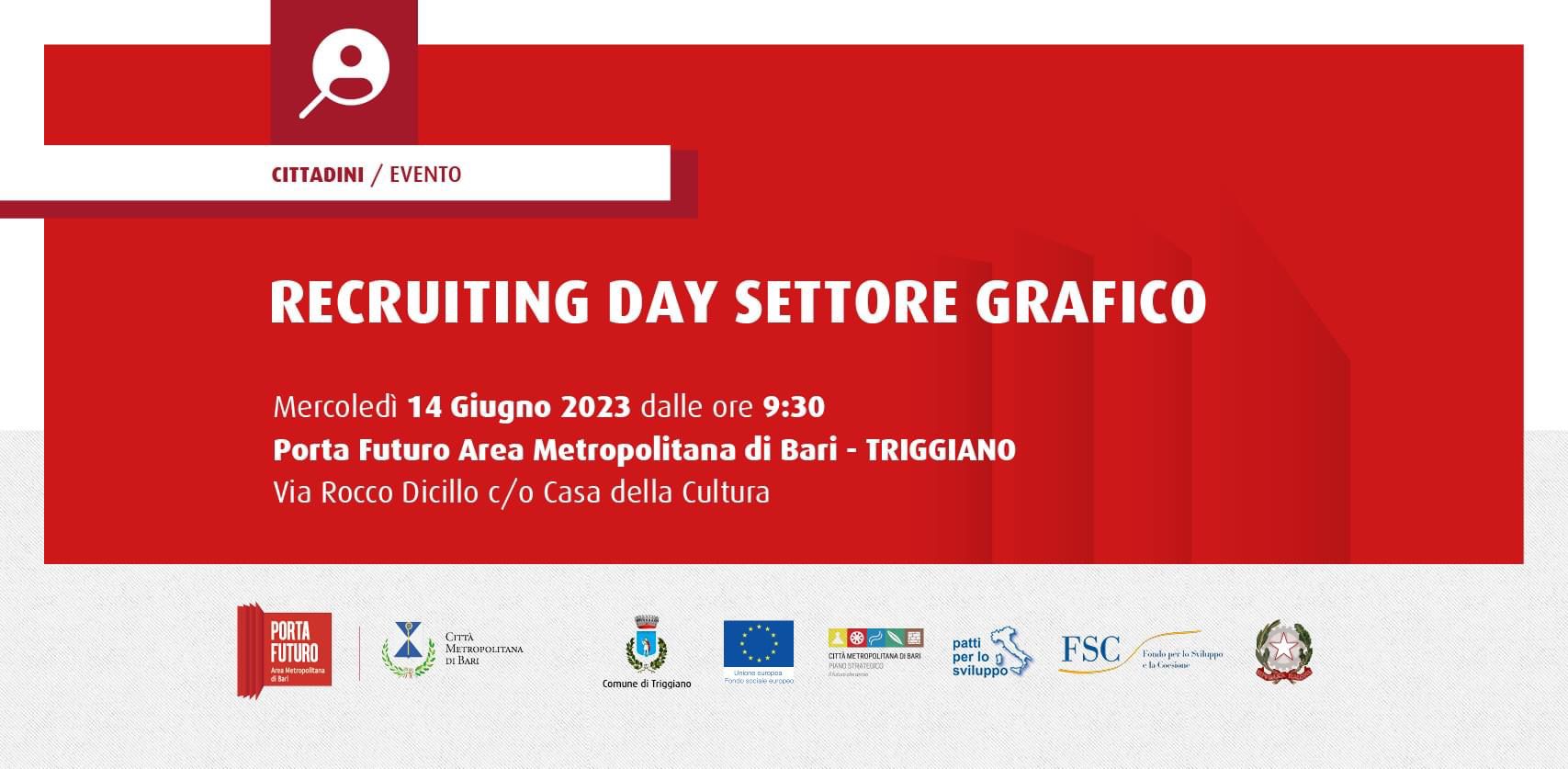 Recruiting day settore grafico