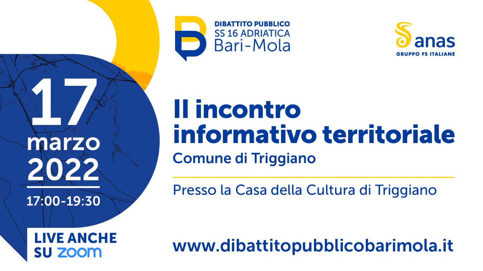 dibattito pubblico variante ss 16 bari mola