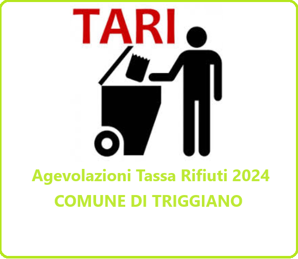 AGEVOLAZIONI TARI 2024